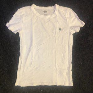 Sunday Best White Tshirt w/Cactus S